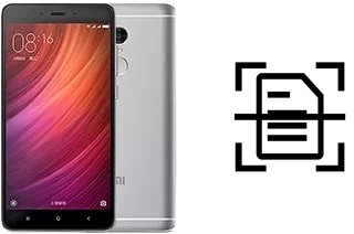 Come scannerizzare su un Xiaomi Redmi Note 4 (MediaTek)