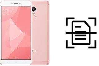 Come scannerizzare su un Xiaomi Redmi Note 4X