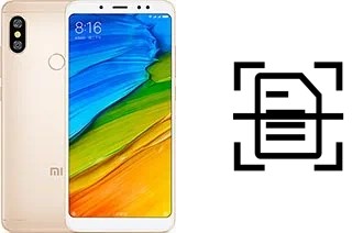 Come scannerizzare su un Xiaomi Redmi Note 5 AI Dual Camera