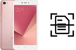 Come scannerizzare su un Xiaomi Redmi Y1 Lite