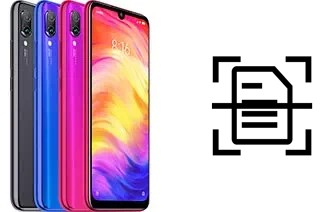 Come scannerizzare su un Xiaomi Redmi Note 7 India