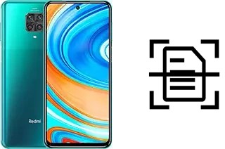 Come scannerizzare su un Xiaomi Redmi Note 9 Pro