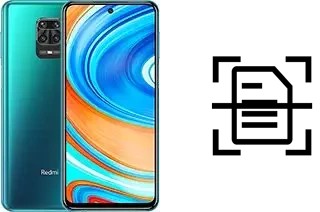 Come scannerizzare su un Xiaomi Redmi Note 9 Pro Max