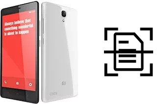 Come scannerizzare su un Xiaomi Redmi Note Prime