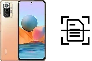 Come scannerizzare su un Xiaomi Redmi Note 10 Pro Max