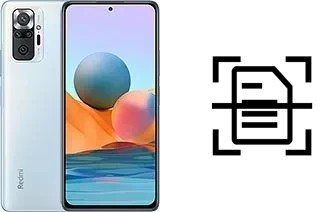 Come scannerizzare su un Xiaomi Redmi Note 10 Pro