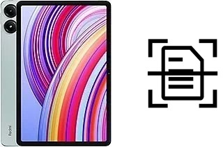 Come scannerizzare su un Xiaomi Redmi Pad Pro