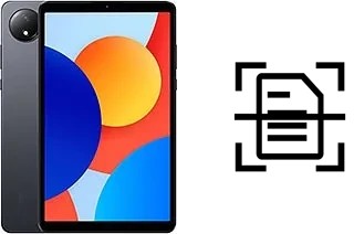 Come scannerizzare su un Xiaomi Redmi Pad SE 4G