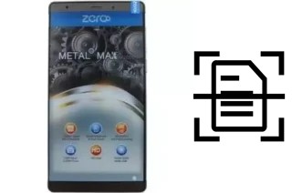 Come scannerizzare su un Zero Metal Max M2000