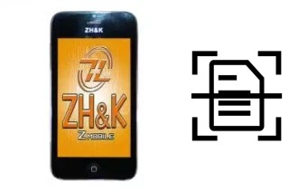 Come scannerizzare su un ZH-K Mobile PAC 10