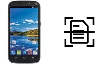 Come scannerizzare su un ZTE Grand X Plus Z826