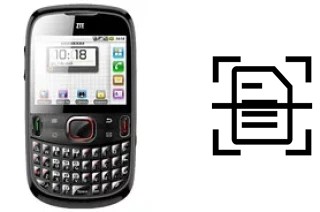 Come scannerizzare su un ZTE V821