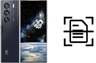 Come scannerizzare su un ZTE Axon 40 Ultra Space Edition