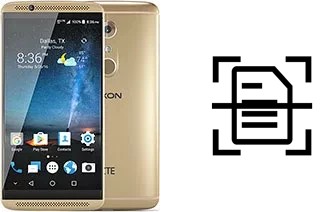 Come scannerizzare su un ZTE Axon 7