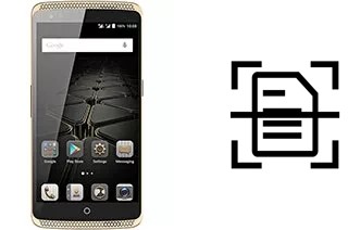 Come scannerizzare su un ZTE Axon Elite