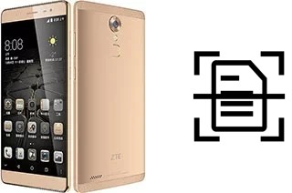 Come scannerizzare su un ZTE Axon Max