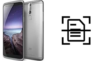 Come scannerizzare su un ZTE Axon mini