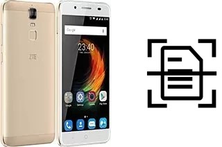 Come scannerizzare su un ZTE Blade A2 Plus