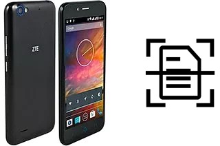 Come scannerizzare su un ZTE Blade A460