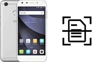 Come scannerizzare su un ZTE Blade A6