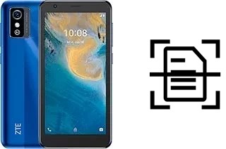 Come scannerizzare su un ZTE Blade L9