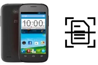 Come scannerizzare su un ZTE Blade Q Mini