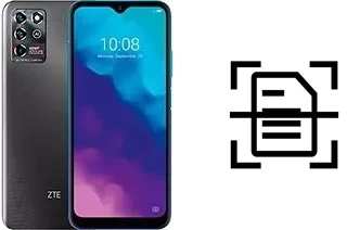 Come scannerizzare su un ZTE Blade V30 Vita