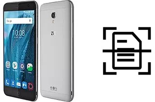 Come scannerizzare su un ZTE Blade V7