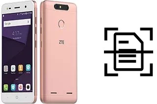 Come scannerizzare su un ZTE Blade V8 Mini