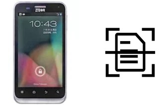 Come scannerizzare su un ZTE N880E