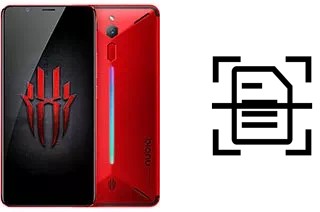 Come scannerizzare su un ZTE nubia Red Magic