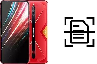 Come scannerizzare su un ZTE nubia Red Magic 5G