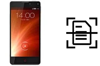 Come scannerizzare su un ZTE nubia Z5S mini NX403A