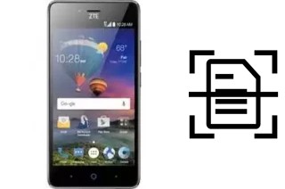 Come scannerizzare su un ZTE ZFive L LTE