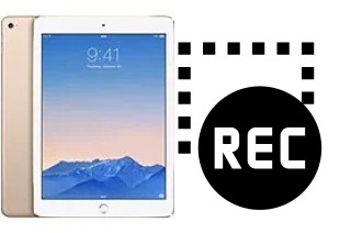 Registrare lo schermo su Apple iPad Air 2