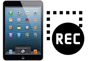 Registrare lo schermo su Apple iPad mini Wi-Fi