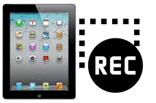 Registrare lo schermo su Apple iPad 2 Wi-Fi