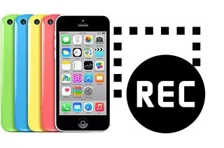 Registrare lo schermo su Apple iPhone 5c