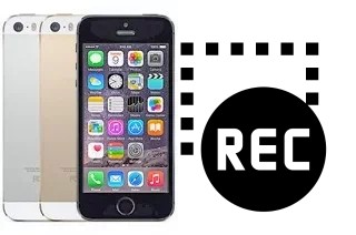 Registrare lo schermo su Apple iPhone 5s