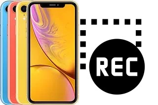 Registrare lo schermo su Apple iPhone XR