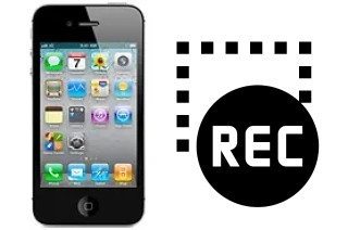 Registrare lo schermo su Apple iPhone 4 CDMA