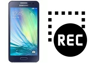 Registrare lo schermo su Samsung Galaxy A3