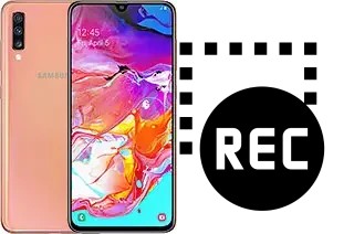 Registrare lo schermo su Samsung Galaxy A70