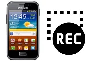 Registrare lo schermo su Samsung Galaxy Ace Plus S7500