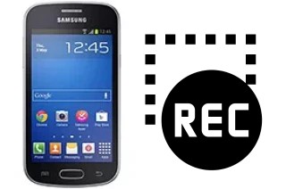 Registrare lo schermo su Samsung Galaxy Fresh S7390