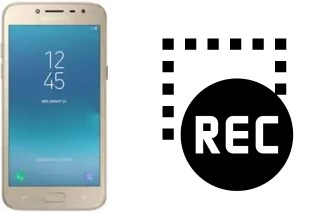 Registrare lo schermo su Samsung Galaxy J2 (2018)