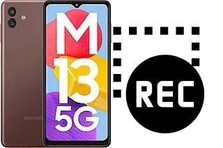 Registrare lo schermo su Samsung Galaxy M13 5G