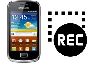 Registrare lo schermo su Samsung Galaxy mini 2 S6500