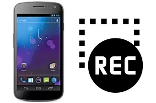 Registrare lo schermo su Samsung Galaxy Nexus LTE L700