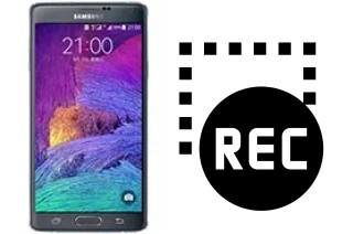 Registrare lo schermo su Samsung Galaxy Note 4 Duos